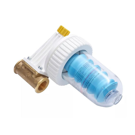 Filtro dosificador polifosfato Cillit IMMUNO frontal, sistema anti‑cal.