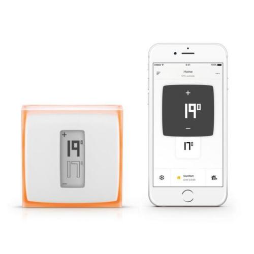 Control remoto del Termostato Netatmo vía smartphone.
