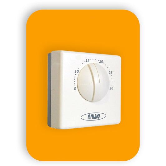 Termostato Simple ANWO ATS 3 Contactos vista frontal.